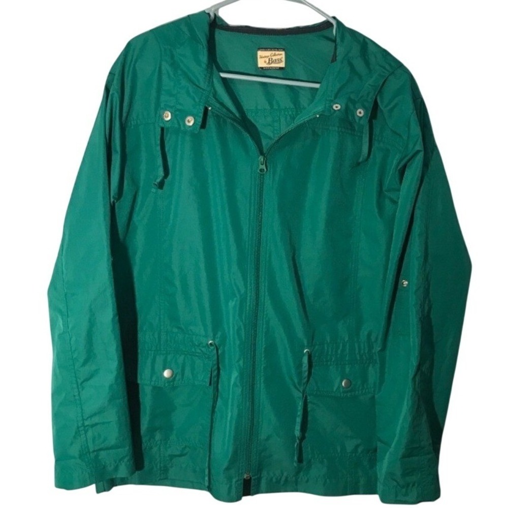 G. H. Bass & Company Hooded Woman's Anorak Jacket L